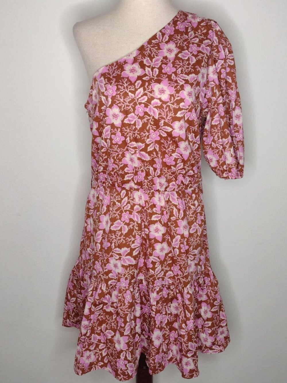 NWOT Jason Wu Women's Brown/Purple Floral Dress Size Medium